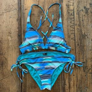 Oakley two piece bikini XS